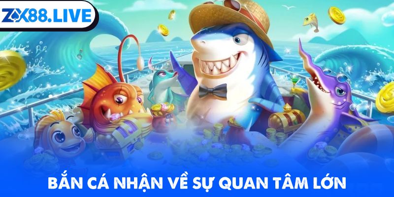 Bắn cá nhận về sự quan tâm lớn